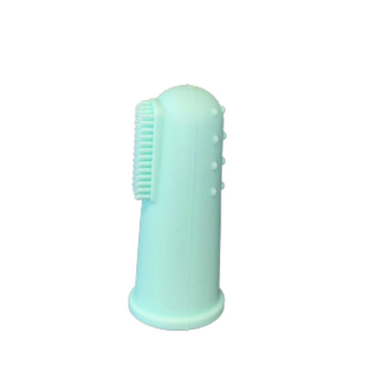 CEPILLO DENTAL DE SILICON/ AZUL AQUA