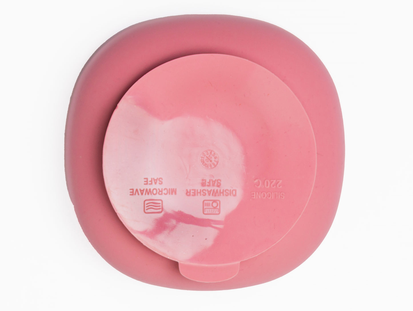 TAZON DE SILICON CON SUCCION / BABY PINK